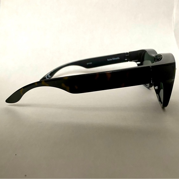 Solar Shield Polarized Sunglasses fit over glasses, tortoiseshell frames - Picture 7 of 15